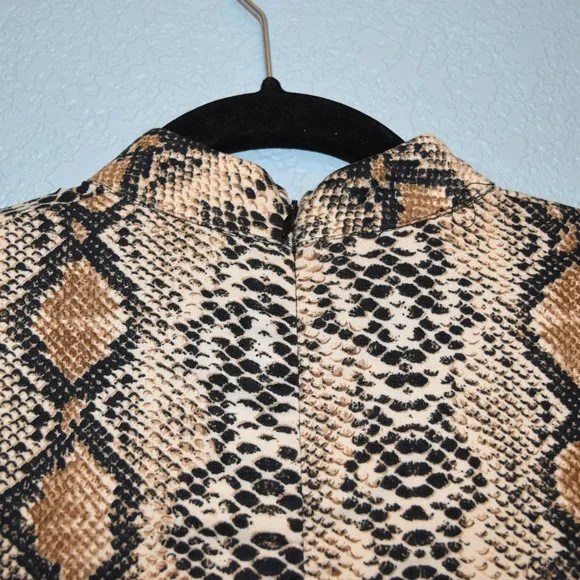 I.AM.GIA. Viper Aoki Snakeskin Print Dress - Picture 7 of 7